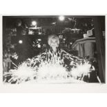 Lawrence Schiller, American b. 1936- Marilyn Monroe, Birthday cake, 2007; chromogenic print on wove,