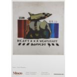 Banksy, British b. 1974- 'Heavy weaponary'; offset lithograph in colours on wove, sheet 84 x 58