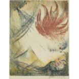 Arthur Boyd AC OBE, Australian 1920-1999, Untitled; etching and aquatint on wove, signed in