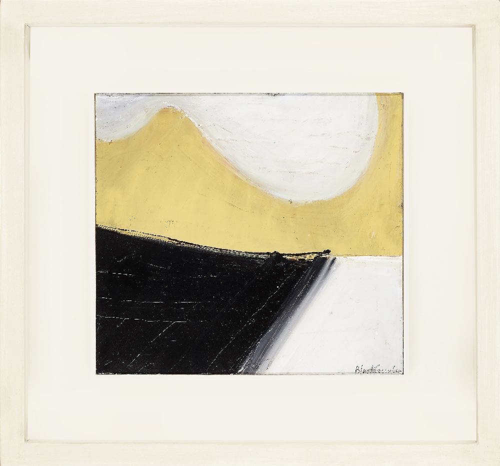 John Blackburn, British 1932-2022 - Untitled, 1964; oil on panel, signed and dated lower right ' - Image 2 of 3