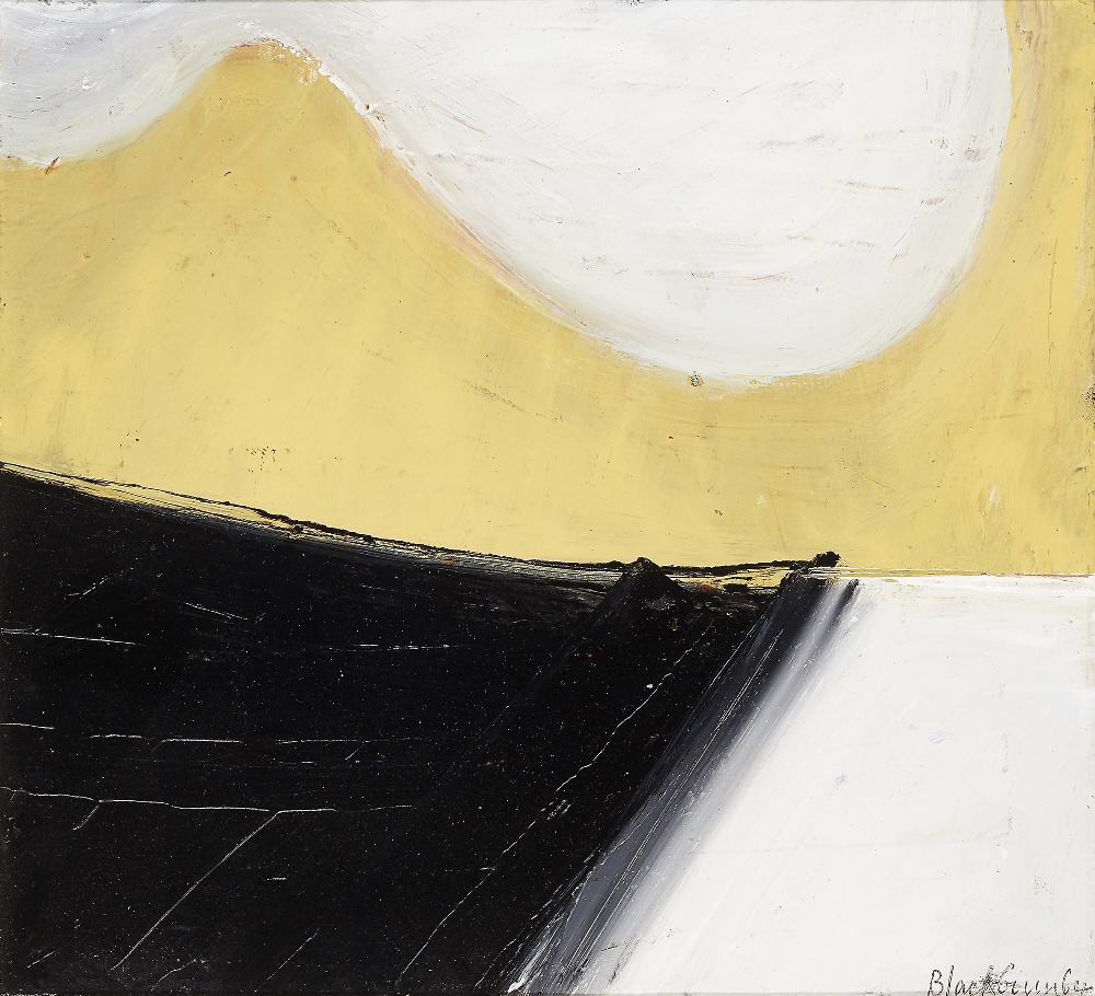 John Blackburn, British 1932-2022 - Untitled, 1964; oil on panel, signed and dated lower right '