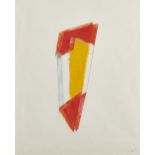 Naum Gabo KBE, Russian/American 1890-1977 - Untitled (MM3), 1972-73; gouache, coloured crayon and