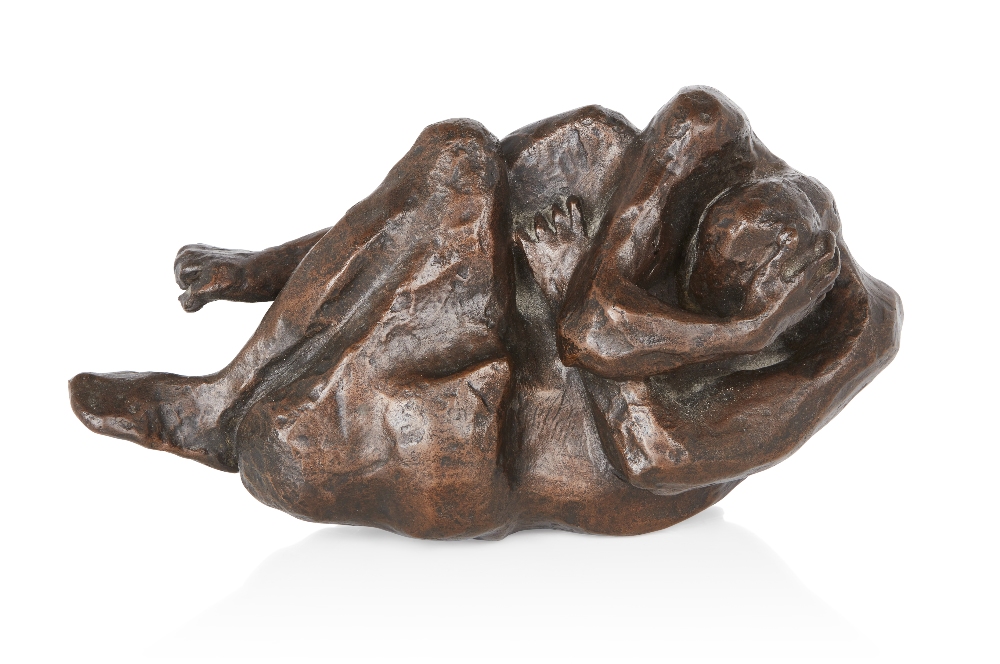 Michael Ayrton, British 1921-1975 - Return, 1969; bronze, numbered '6/9', H11.5 x L23 x D8 cm (