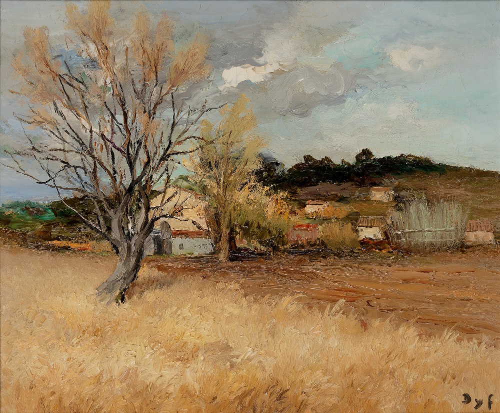 Marcel Dyf, French 1899-1985 - Automne en Provence; oil on canvas