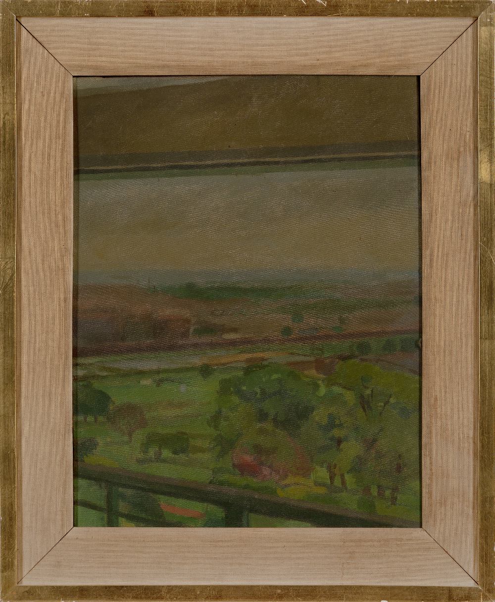 James Power, British 1944-1999 - Jardin II, Draveil, France, 1985; oil on canvas, signed, titled and - Image 5 of 6