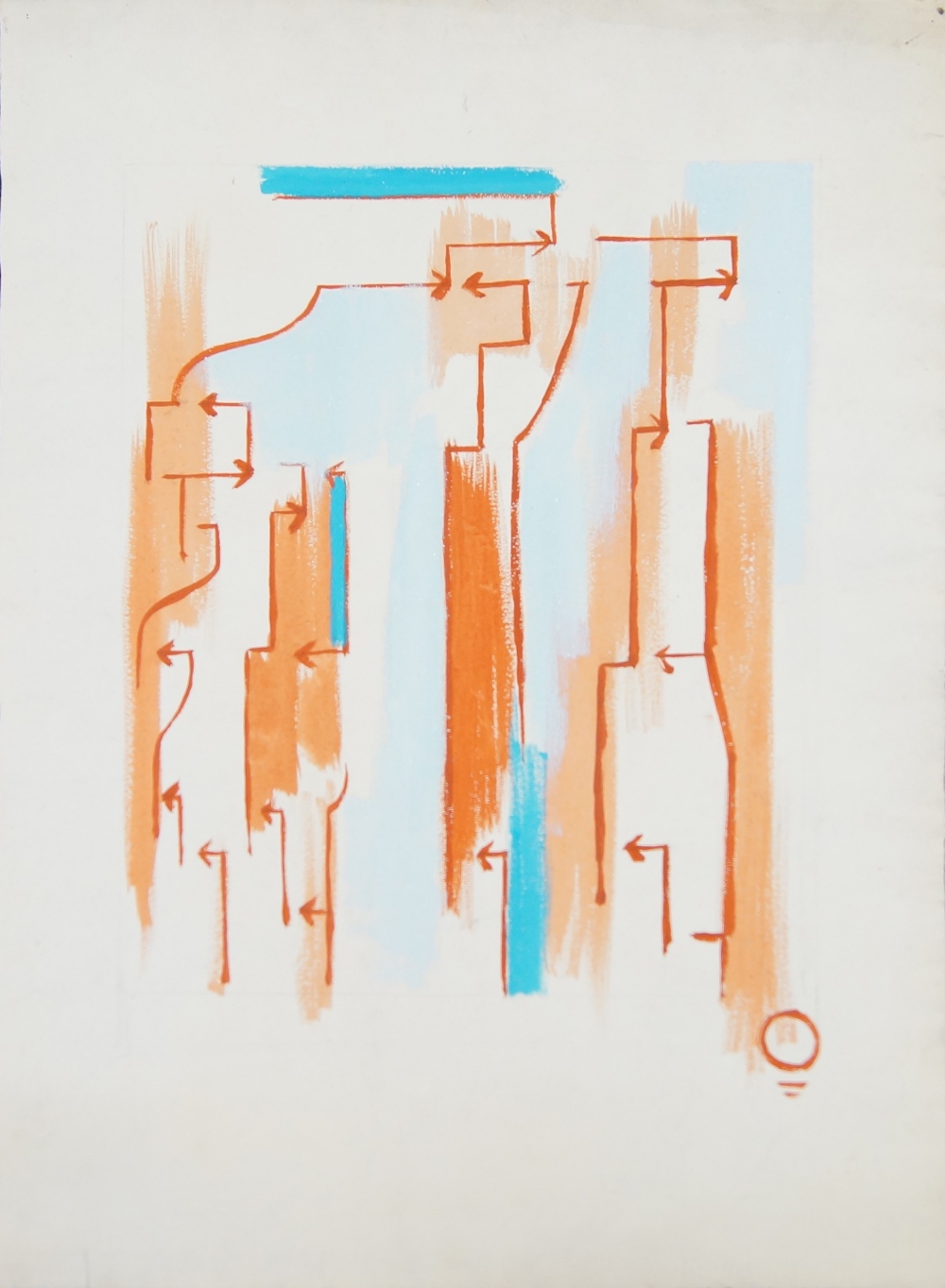 Francis Carr, Hungarian/British 1919-2013 - Structure, Windows; pastels on paper, titled to the - Image 2 of 3