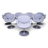 Pierre Paulin (1927-2009) for Artifort, Set of eight 'F549' ('Little Tulip') chairs, circa 2005,