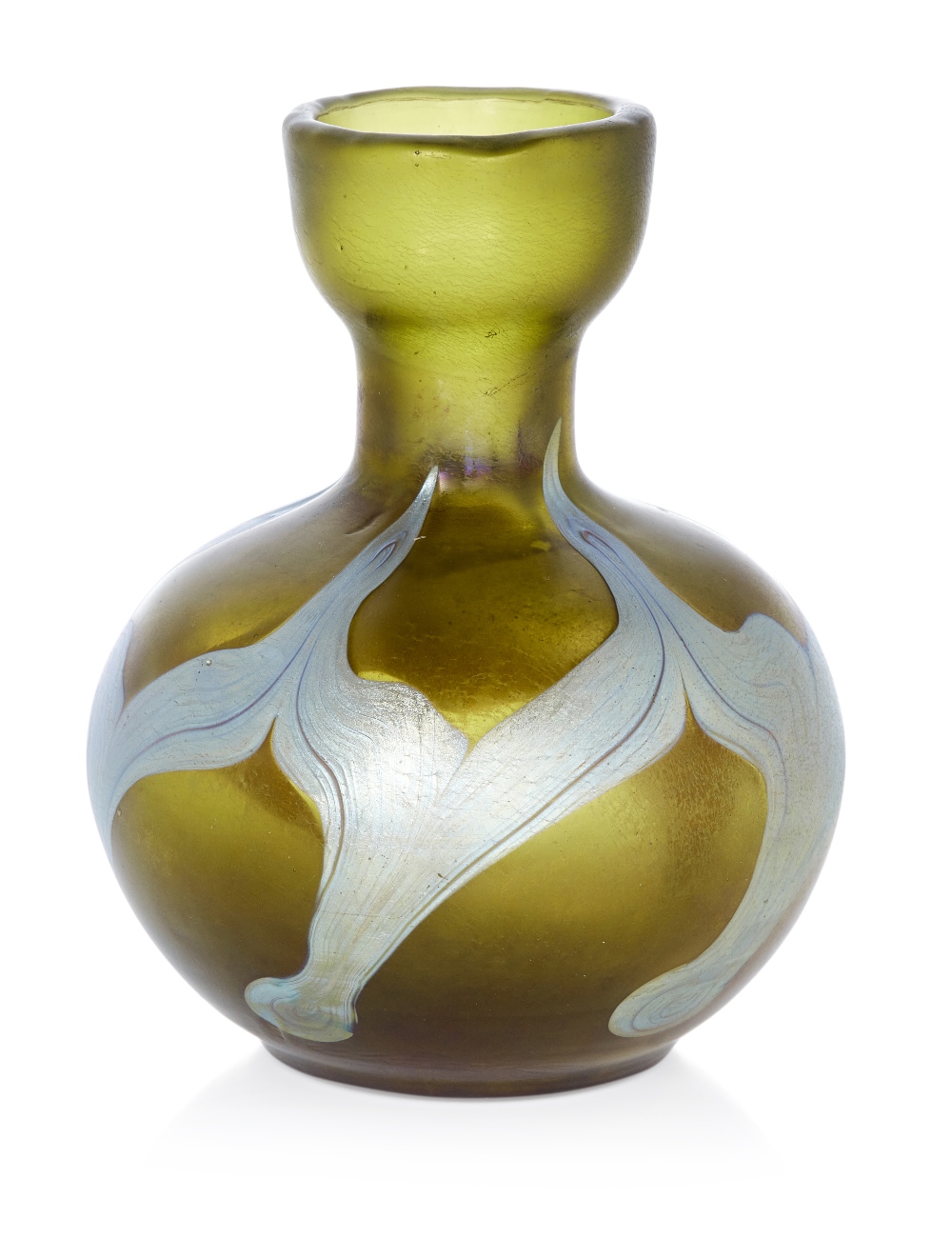 Loetz, Gold swirl Phaenomen vase, circa 1900, Iridescent glass, Unmarked, 11cm high Please refer