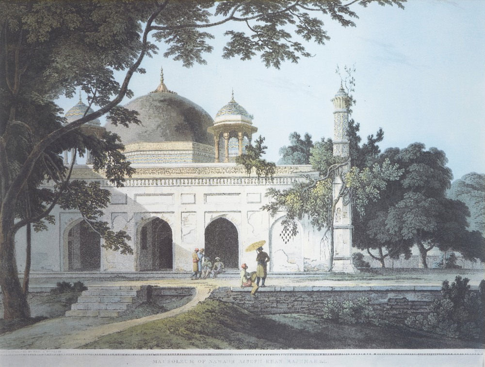 Thomas & William Daniell, British, 18th-19th centuries, Mausoleum of Nawaub Assoph Khan,