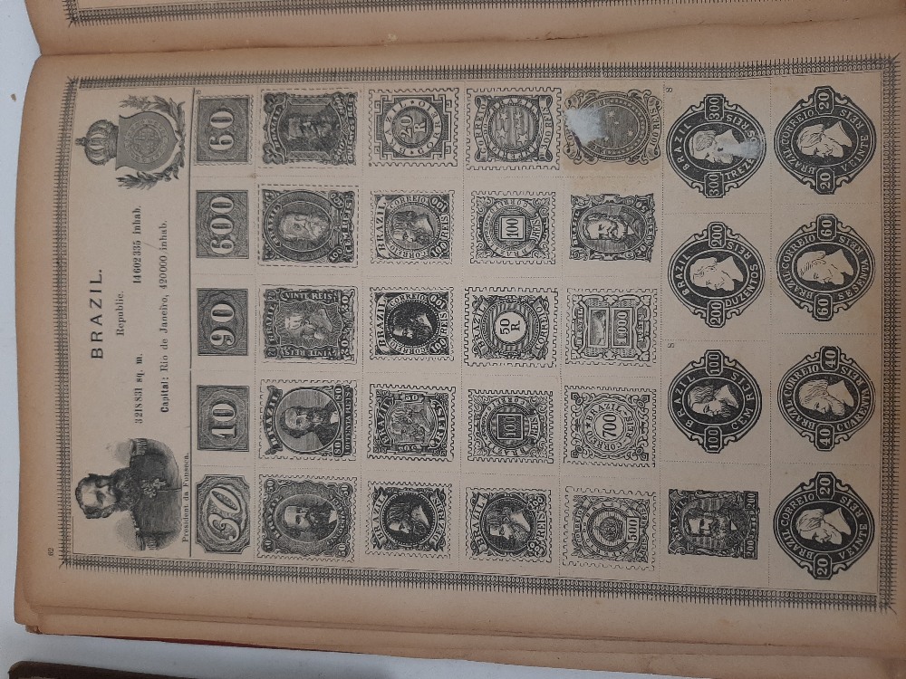 A large collection of stamps, British, Commonwealth and World, Queen Victoria and later, stuck - Image 7 of 27