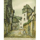 Barday, French fl.1925-1945 (four works); After Carel van Falens, Flemish 1683-1733 (one work),