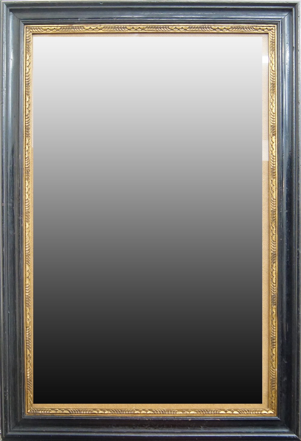 A Dutch Style Glazed Frame, late 19th/early 20th century, with cavetto sight, beaded course , - Image 2 of 3