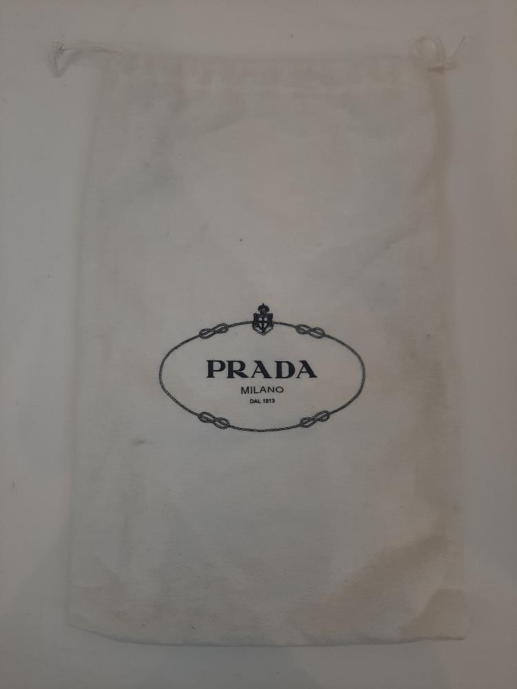 Prada: a pair of black patent leather lace up shoes, size '38.5', with gilded logo to insole and - Image 38 of 52