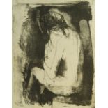 Jean Jansem, French/Armenian 1920-2013- Seated figure; lithograph, signed and numbered 30/60 in