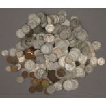A small coin collection.