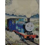 TIMOTHY MARWOOD, two original illustrations from Thomas the Tank Engine and Friends,