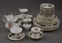 A quantity of Royal Albert Berkeley pattern tea and dining wares.