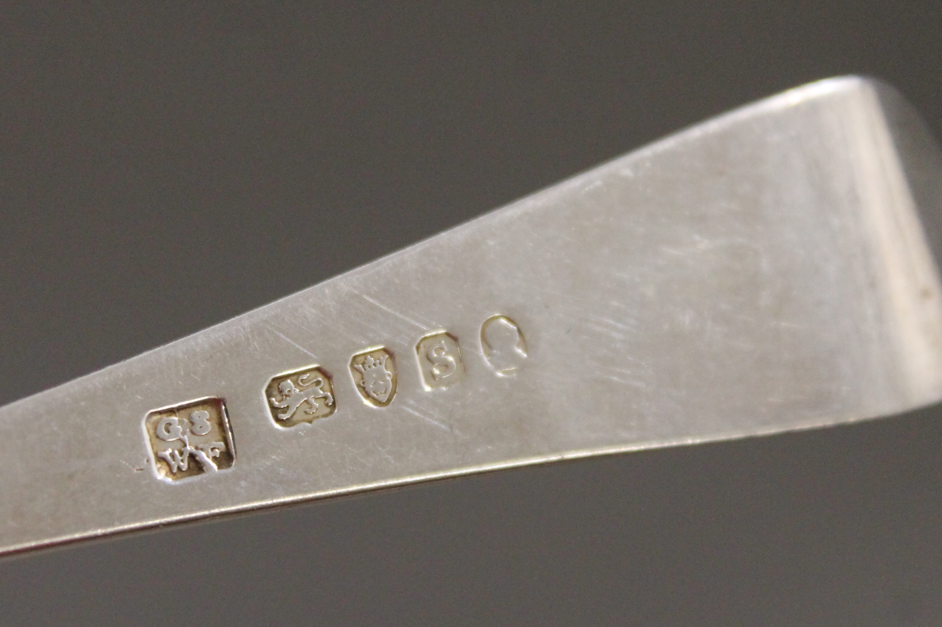 A quantity of silver flatware. 1382.6 grammes. - Image 5 of 5