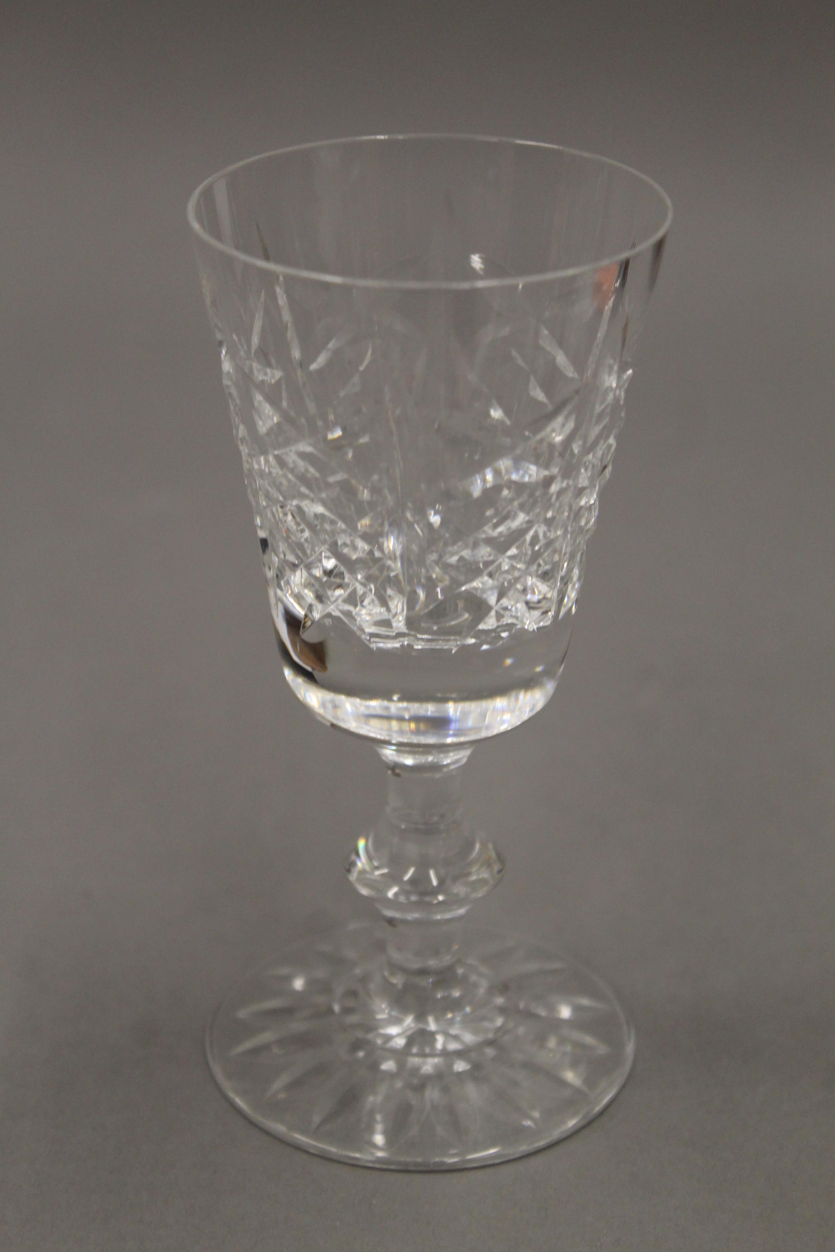 A large quantity of Edinburgh cut glassware, including decanters, tumblers, wine glasses, etc. - Image 14 of 14