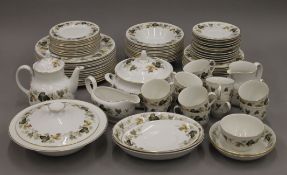 A Royal Doulton Larchmont dinner and tea service.