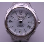 A Seiko Kinetic wristwatch.