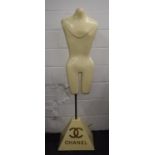 A vintage Chanel mannequin. 162 cm high.