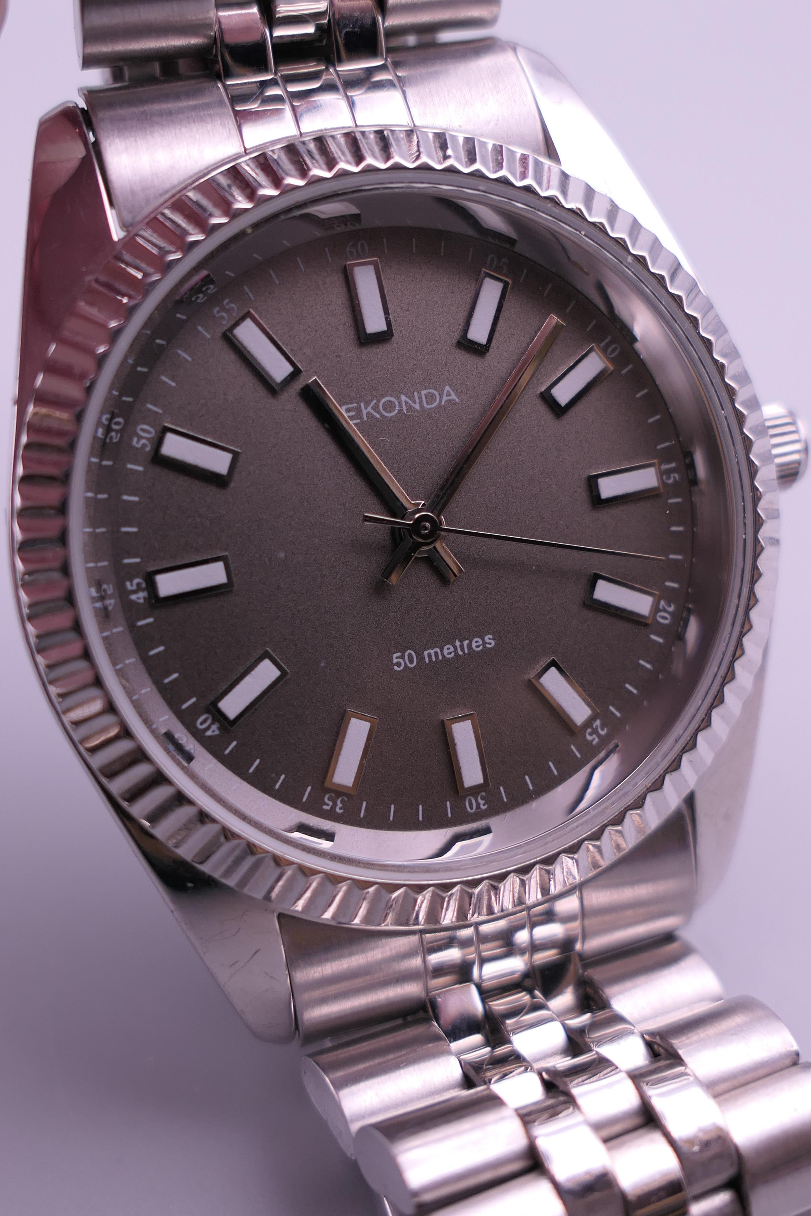 A Lorus wristwatch and a Sekonda wristwatch. - Bild 6 aus 6