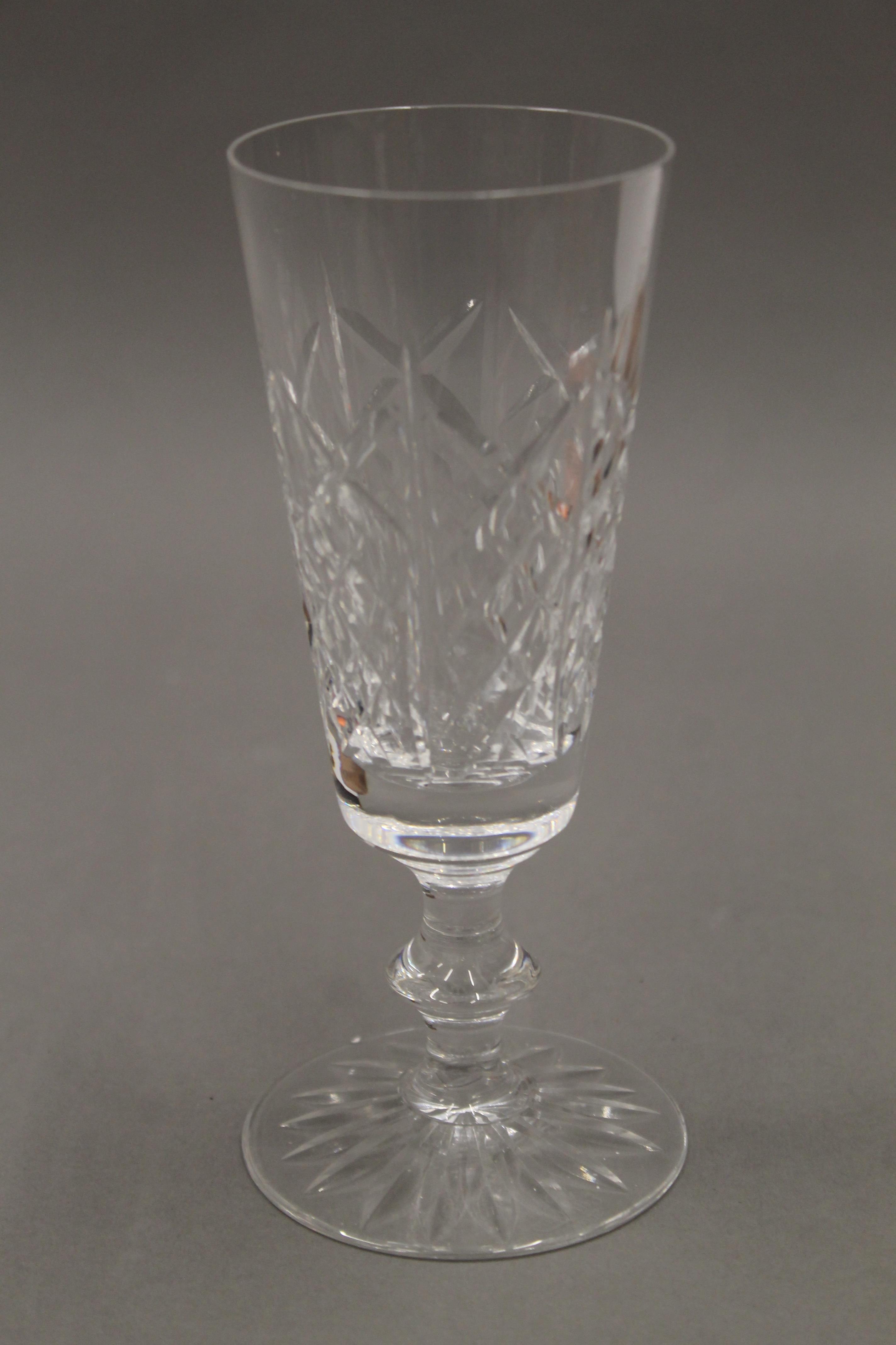 A large quantity of Edinburgh cut glassware, including decanters, tumblers, wine glasses, etc. - Image 10 of 14