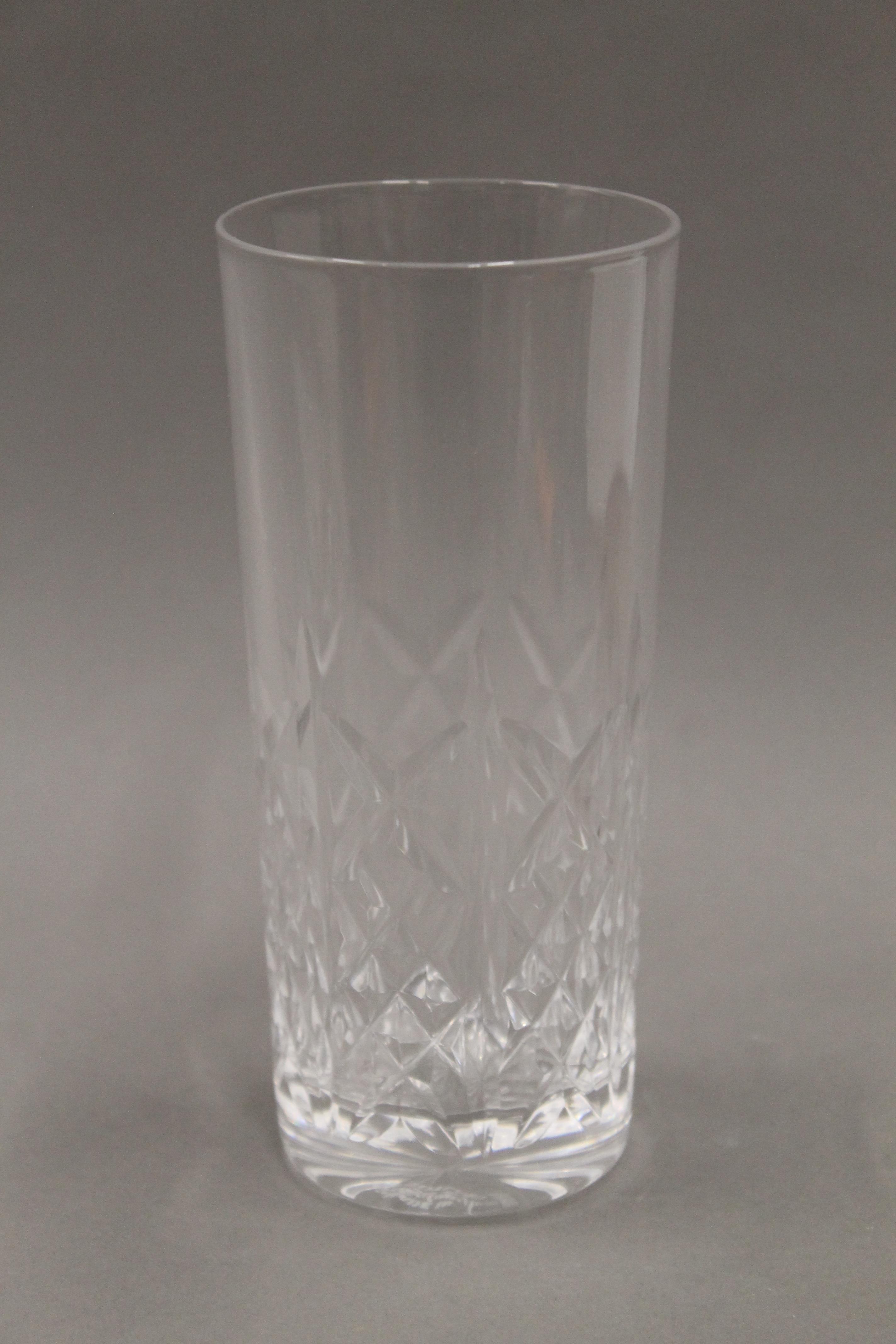 A large quantity of Edinburgh cut glassware, including decanters, tumblers, wine glasses, etc. - Image 5 of 14