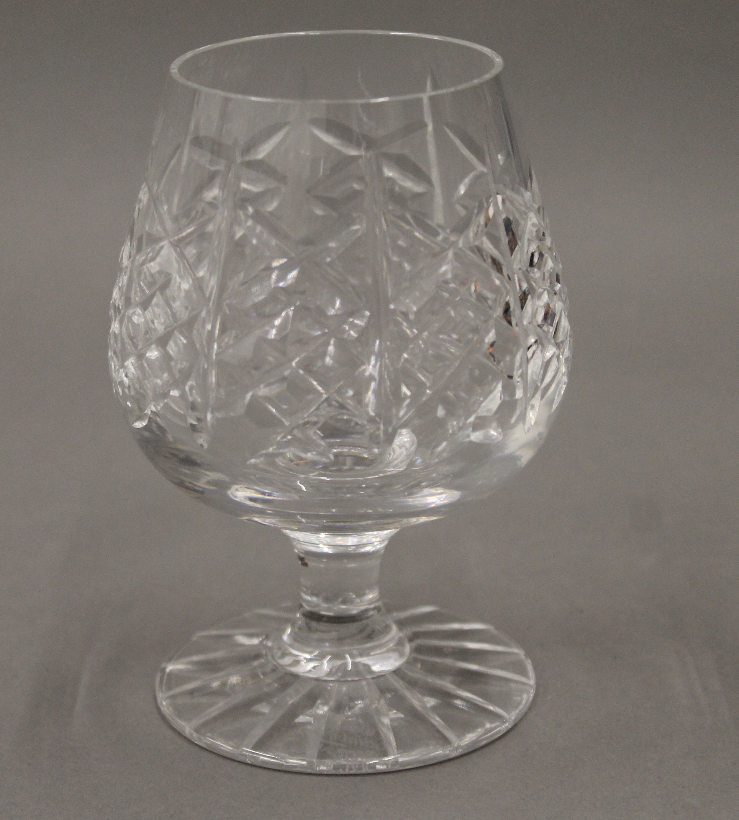 A large quantity of Edinburgh cut glassware, including decanters, tumblers, wine glasses, etc. - Image 9 of 14