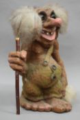 A Norwegian model of a troll. 43 cm high.