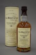 A boxed bottle of The Balvenie Single Malt Scotch Whisky, Founder's Reserve, aged 10 years. 70 cl.