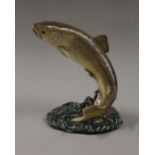 A Beswick porcelain trout. 16.5 cm high.