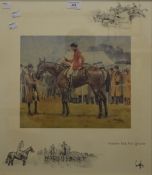 CHARLES ''SNAFFLES'' JOHNSON PAYNE (1884-1967) British, A Bona Fide Fox Chaser, print,