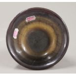 A fluorite bowl. 15 cm diameter.