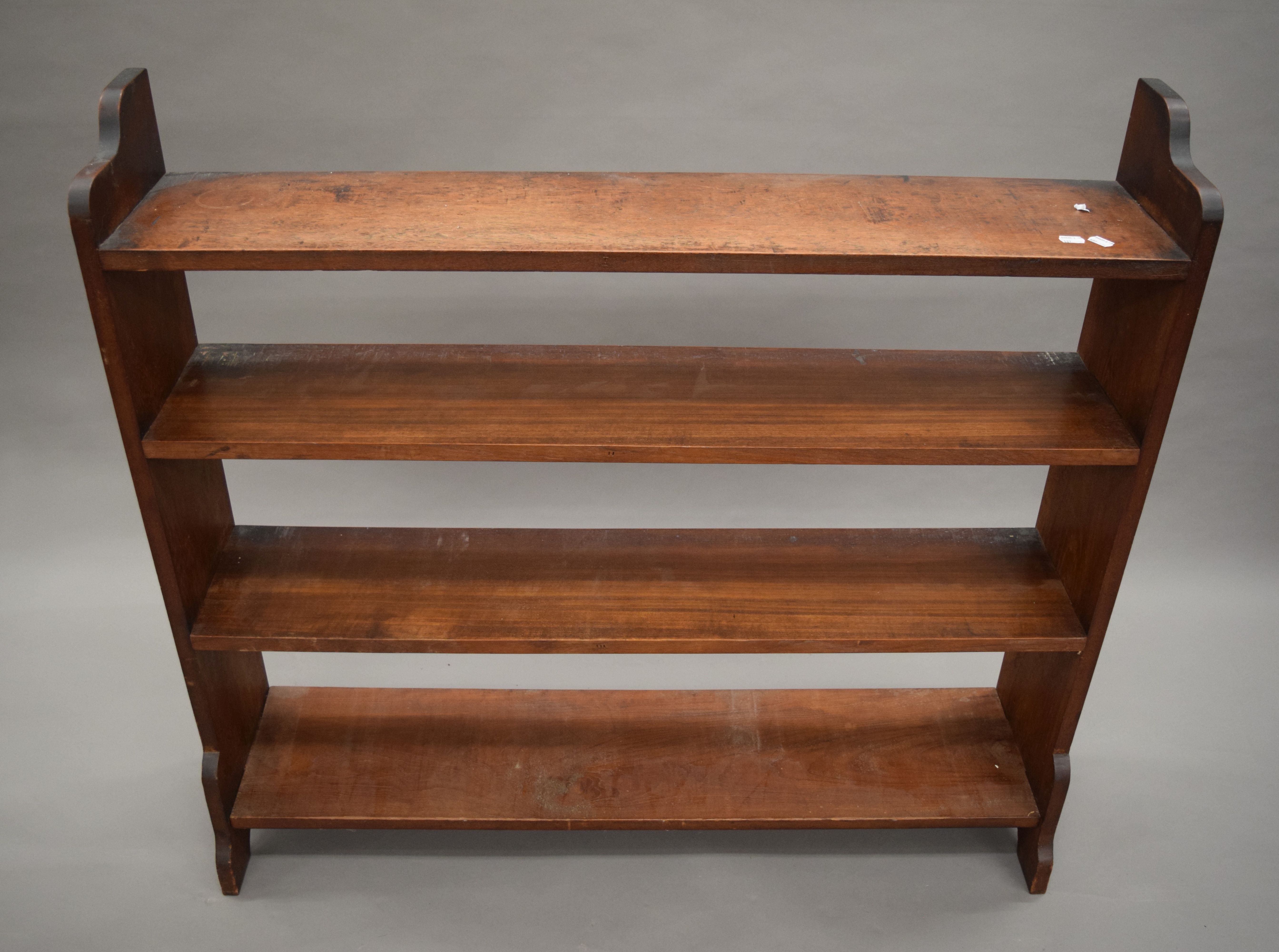 A Victorian mahogany bookcase. 113.5 cm wide. - Image 2 of 7