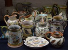 A quantity of Glyn Colledge Denby pottery.