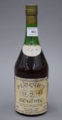 A bottle of Floquet C.S.S. Cognac.