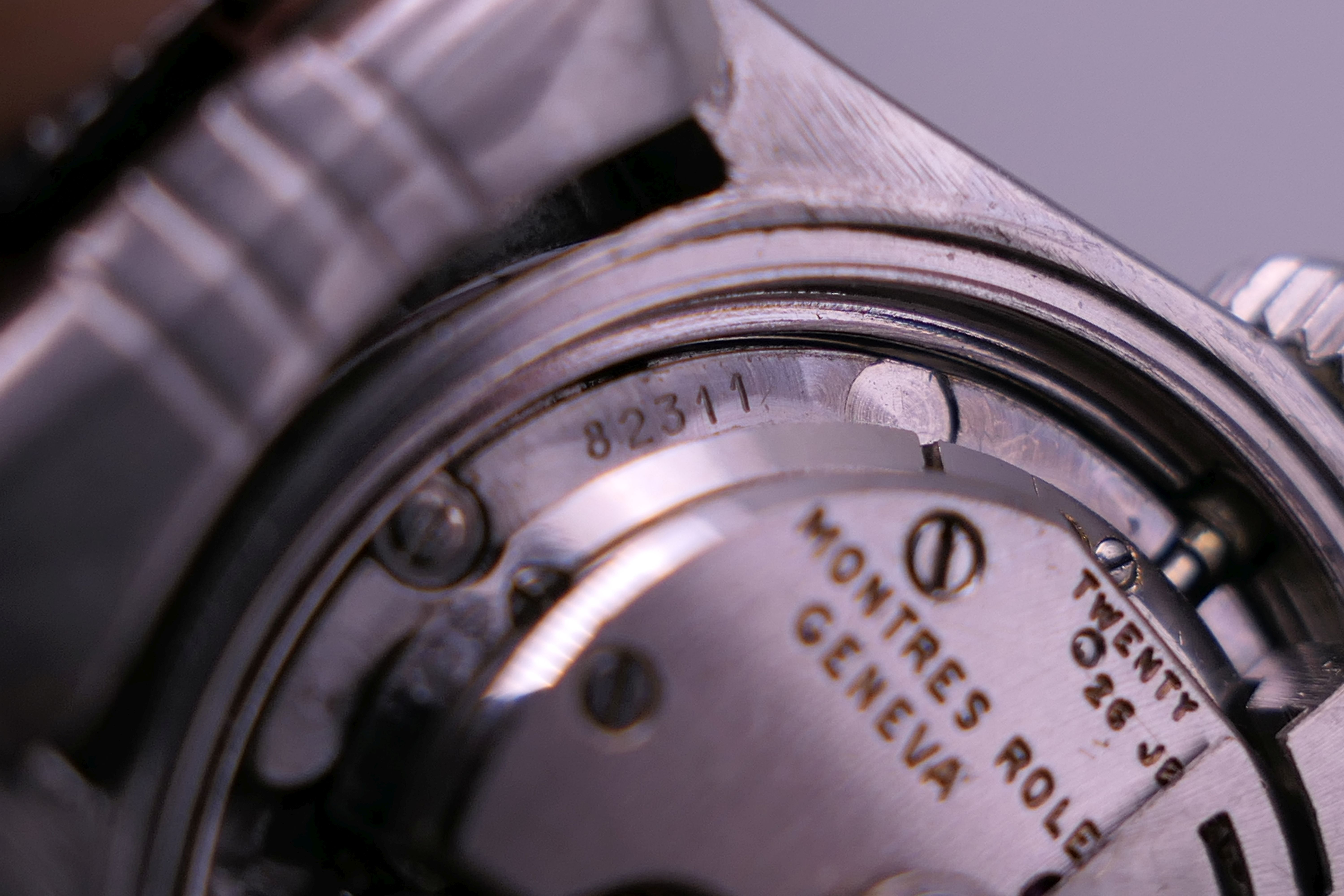 A ladies Rolex Oyster Perpetual Dated stainless steel wristwatch. 2.75 cm wide. - Image 10 of 14