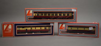 A quantity of boxed Lima models railway rolling stock.