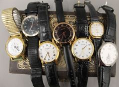 A quantity of various watches, etc.