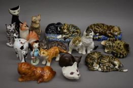 A collection of model cats.