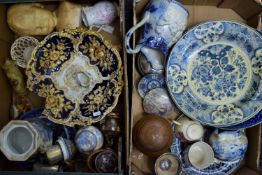 A quantity of miscellaneous ceramics.