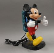 A vintage Mickey Mouse telephone. 34 cm high.