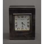 A Links of London desk clock. 6.5 cm high.