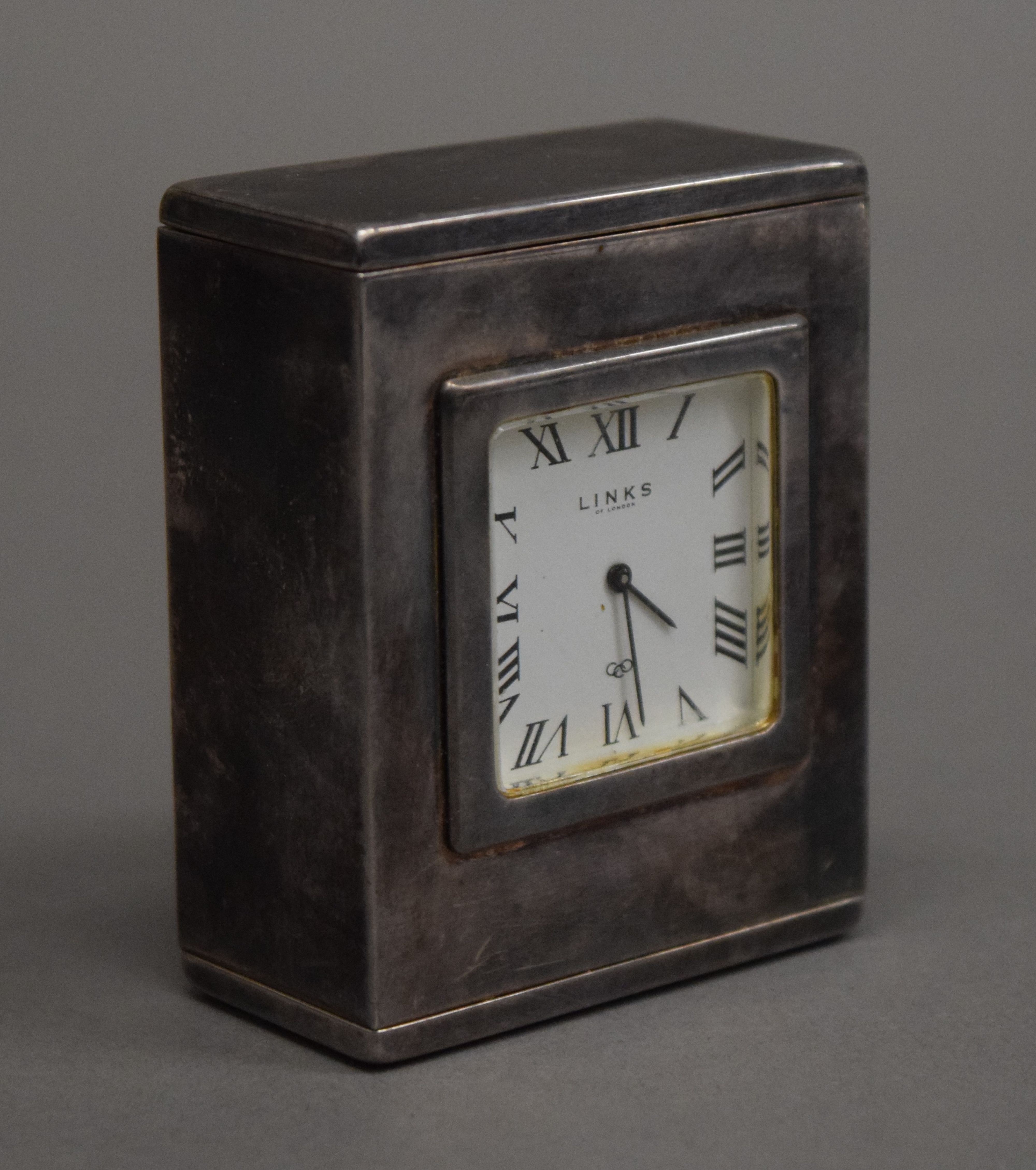 A Links of London desk clock. 6.5 cm high. - Image 4 of 6