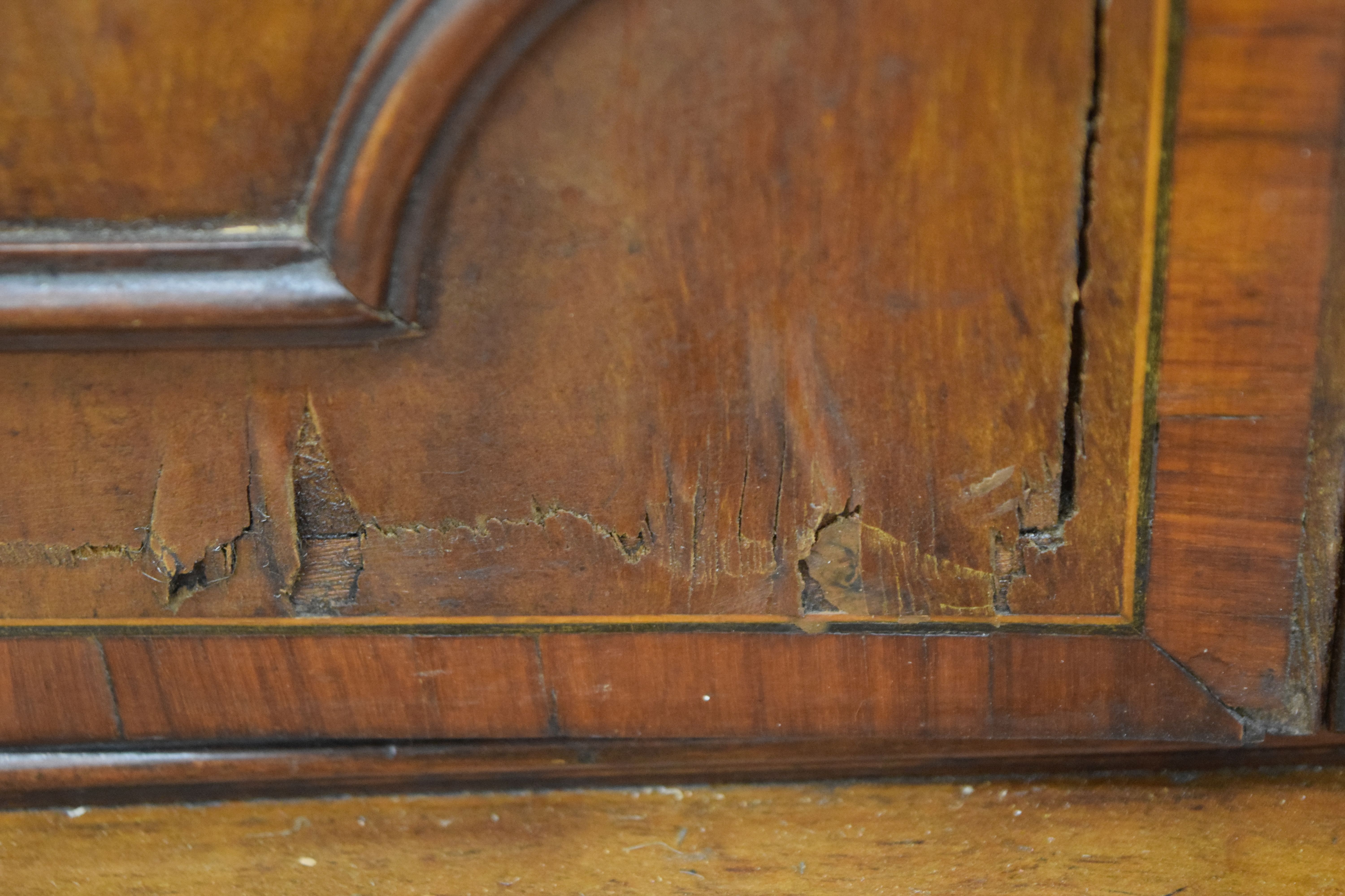 A late Victorian/Edwardian inlaid side cabinet. 60 cm wide. - Image 16 of 18