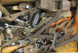 A quantity of vintage tools.