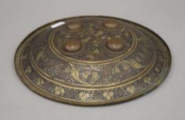 A 19th century Persian Dahl. 27 cm diameter.