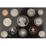 A Royal Mint Executive proof collection, 2007.